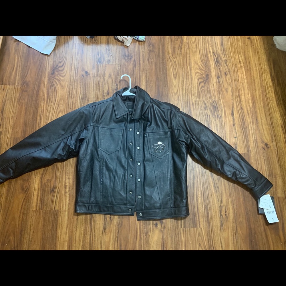 Budweiser EXCELLED leather jacket (brand new)